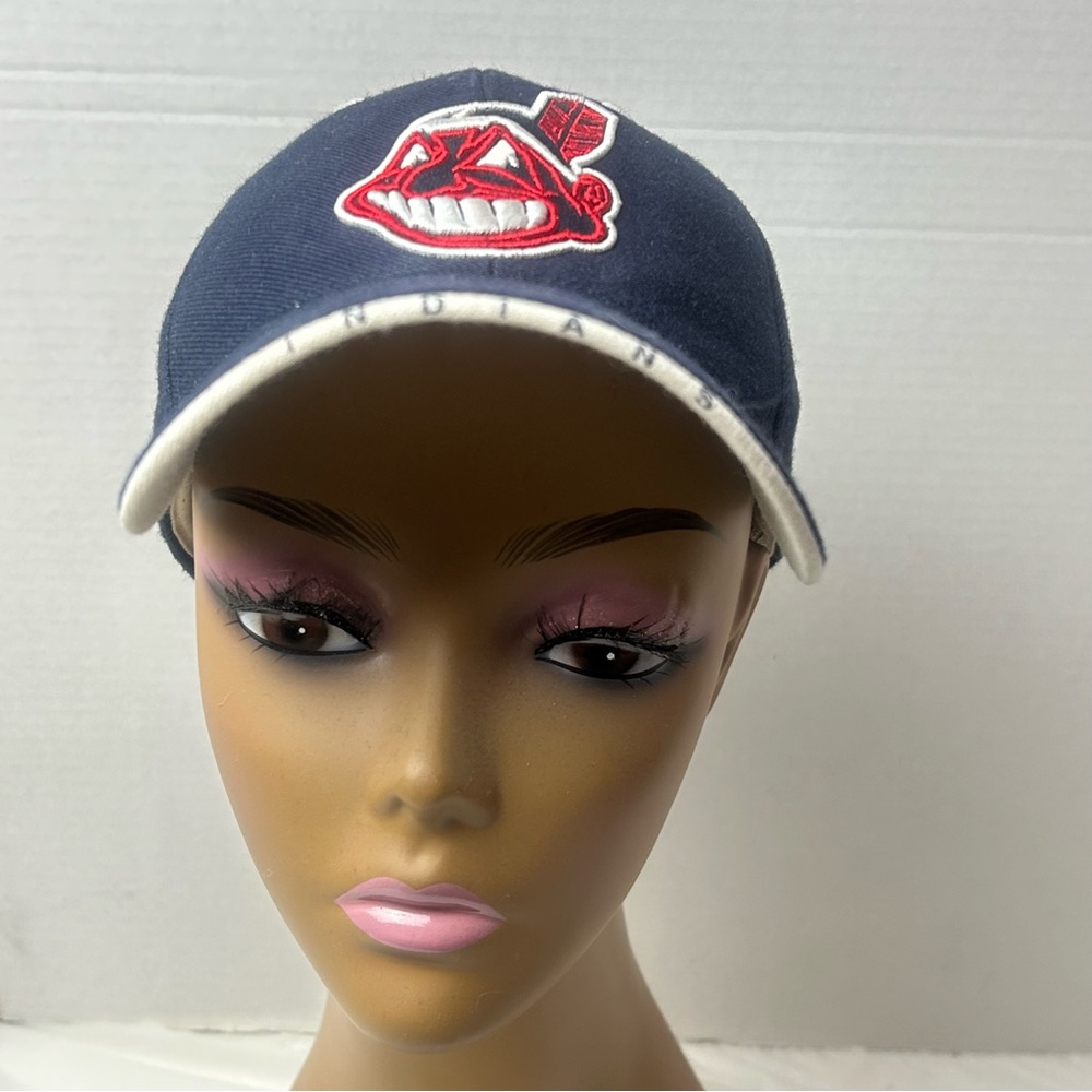 Cleveland Indians Blue Chief Wahoo Adjustable Hat Cap Twins Enterprise Inc MLB